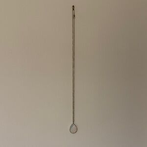 Teardrop Pendant Necklace | Altar’d State | Gold / White